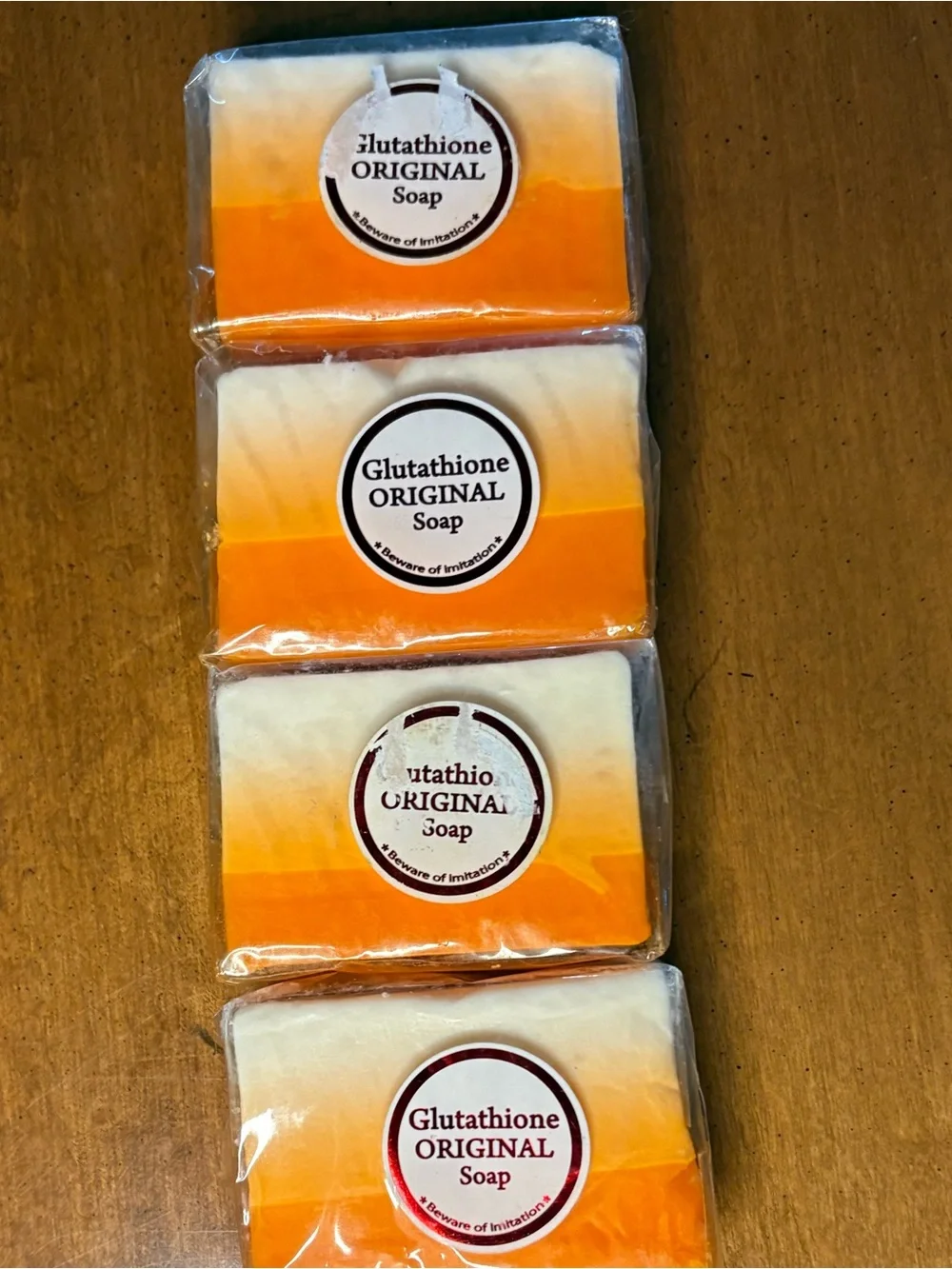 Candy corn bar soap